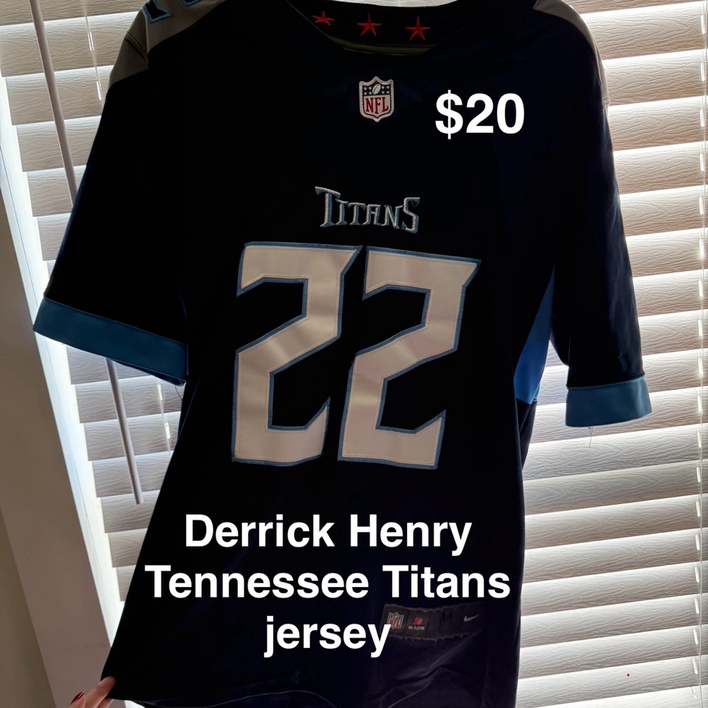 NFL Tennessee Titans Jersey - Black and Blue